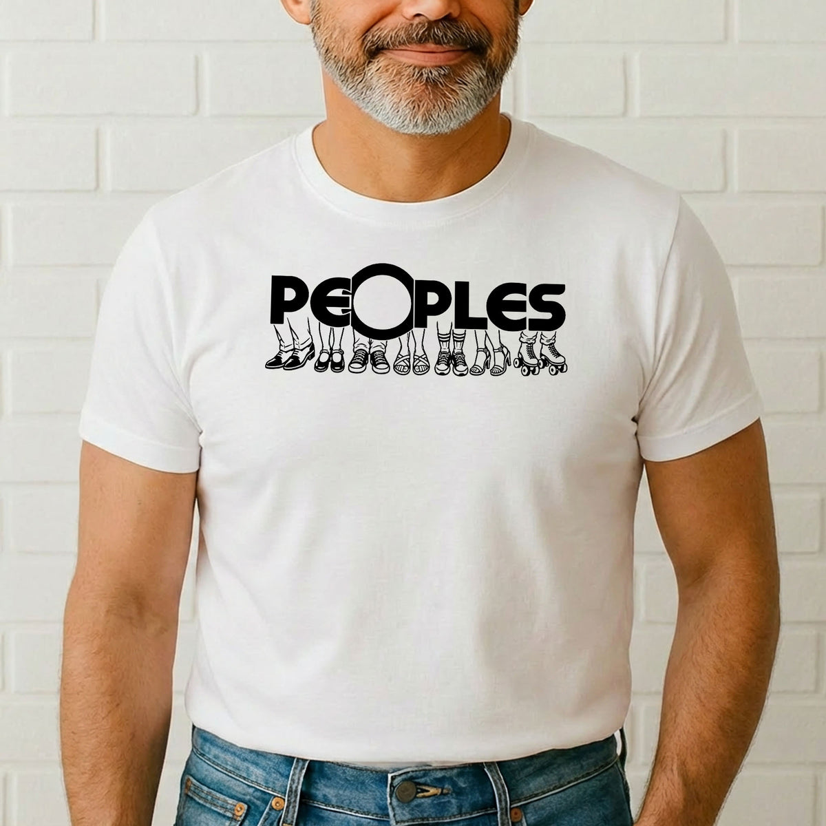 People’s Family Restaurant – Vintage Indianapolis Gildan 5000 T-Shirt