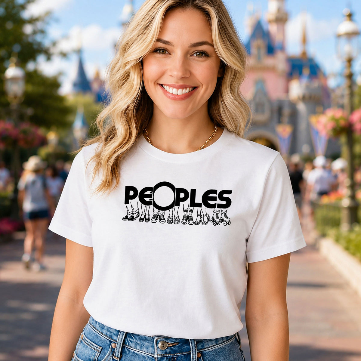 People’s Family Restaurant – Vintage Indianapolis Gildan 5000 T-Shirt
