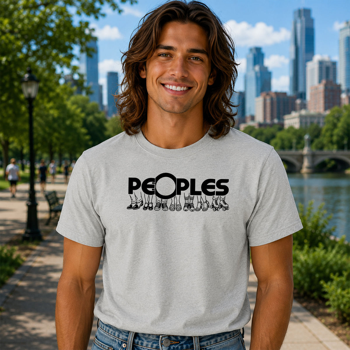 People’s Family Restaurant – Vintage Indianapolis Gildan 5000 T-Shirt