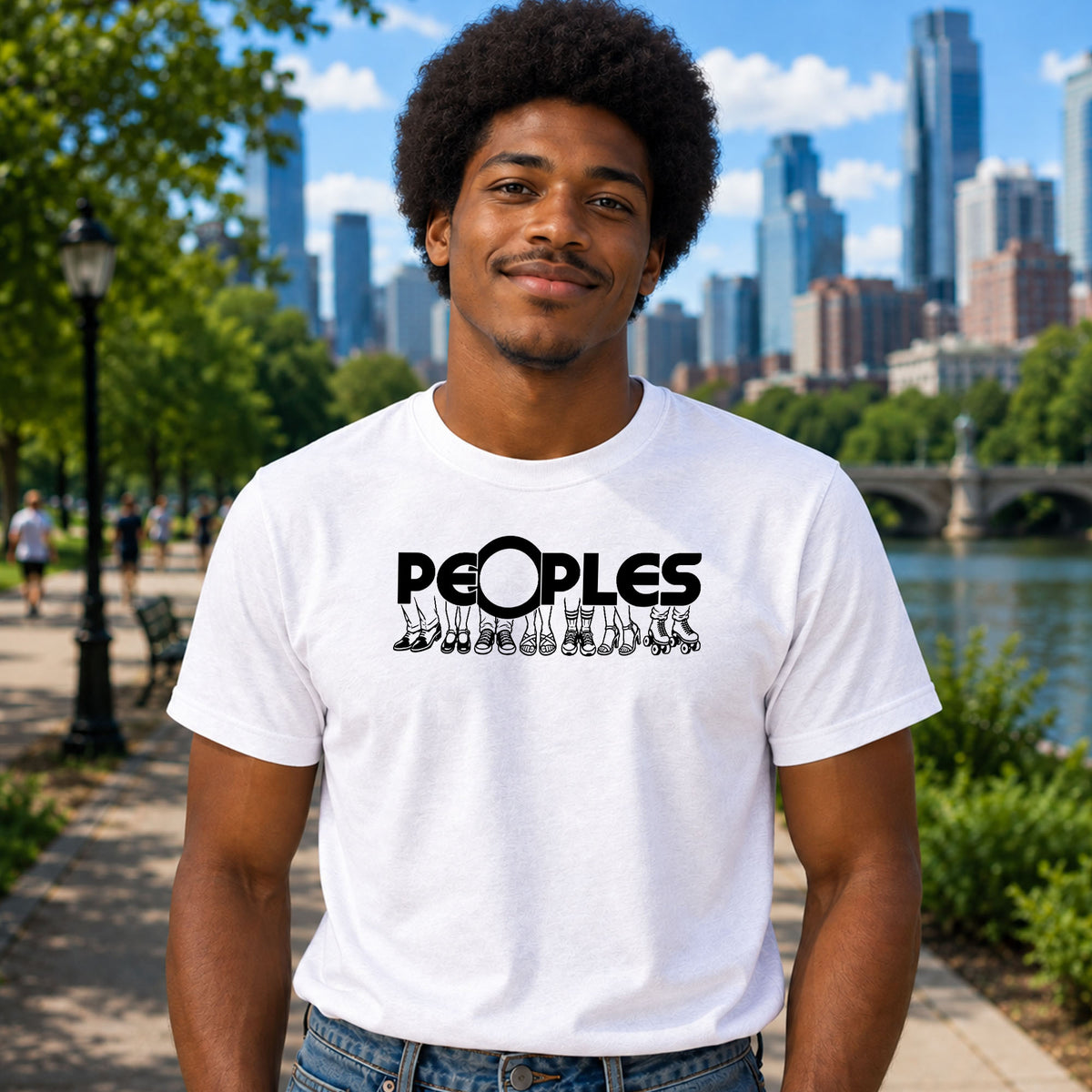 People’s Family Restaurant – Vintage Indianapolis Gildan 5000 T-Shirt