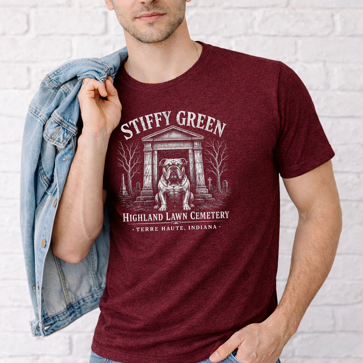 Stiffy Green Cemetery Shirt