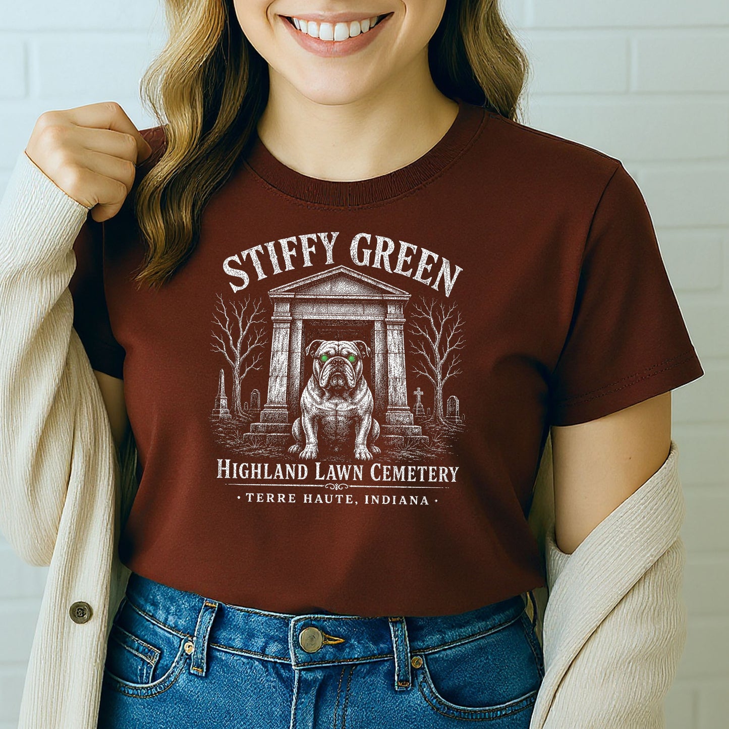 Stiffy Green Cemetery Shirt