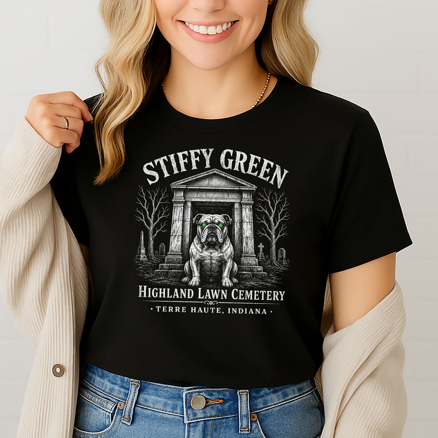 Stiffy Green Cemetery Shirt