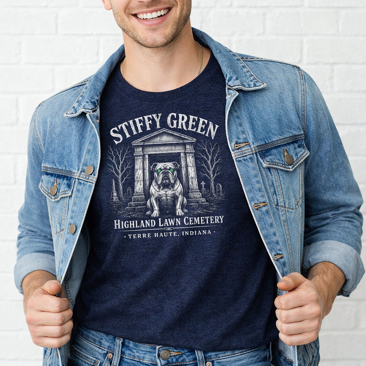 Stiffy Green Cemetery Shirt