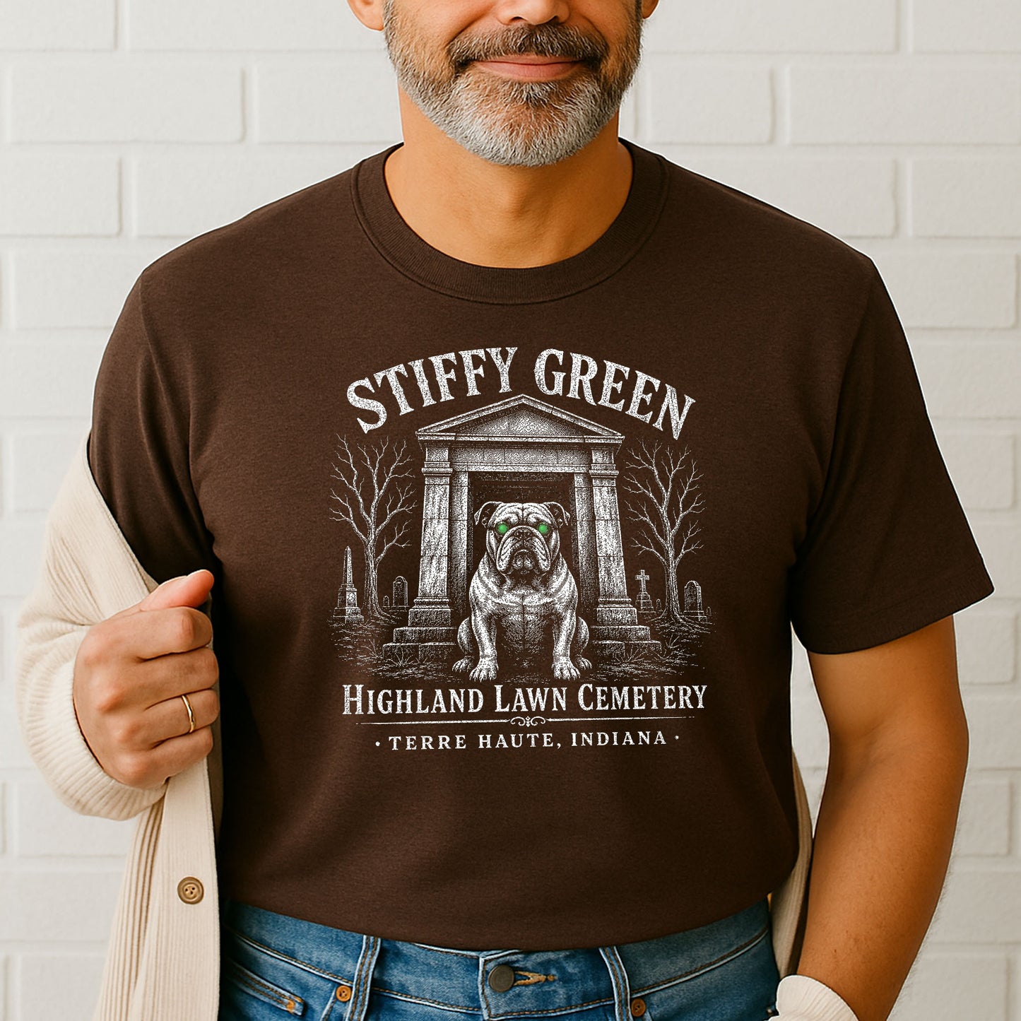 Stiffy Green Cemetery Shirt