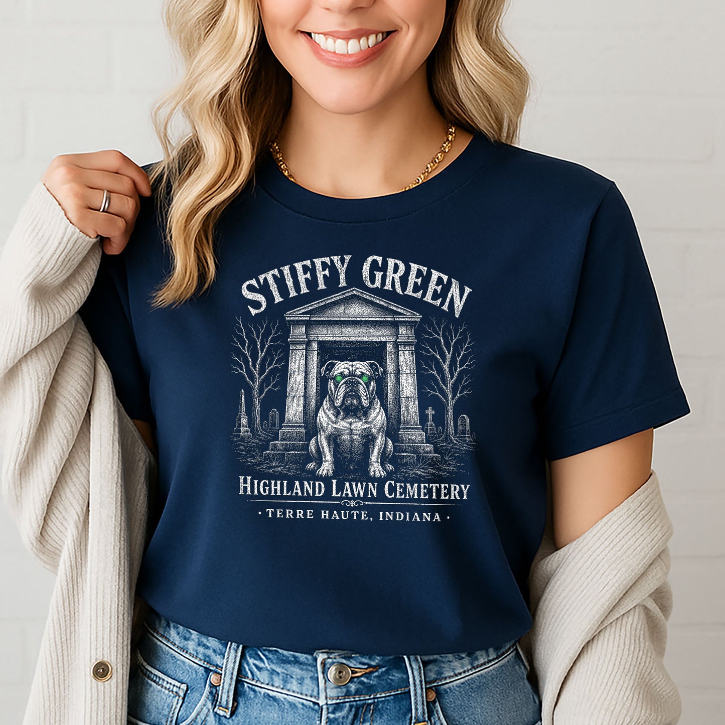 Stiffy Green Cemetery Shirt